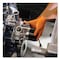 Gloveworks By Ammex Disposable Gloves, Heavy Duty, Nitrile, 8 mil, Powder-Free, L, 1000 PK, Orange GWON46100 - alternate 2
